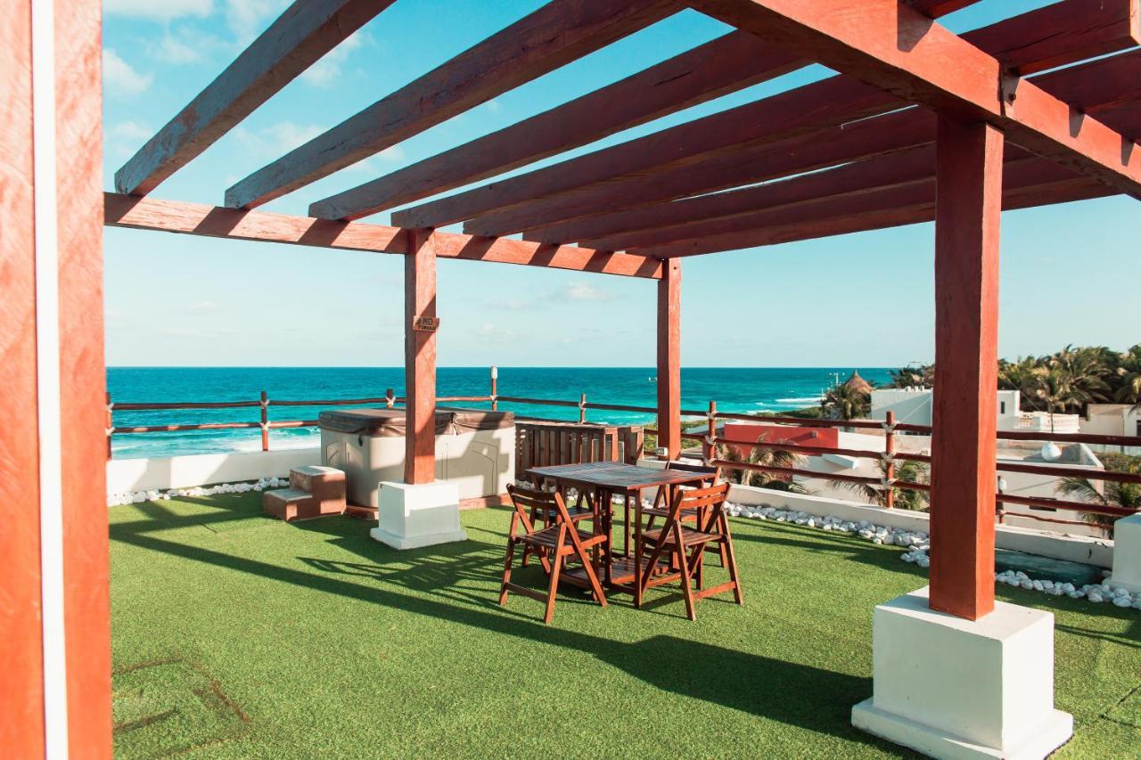 Villa With Ocean View, Pool, Restaurant And Rooftop Isla Mujeres Exteriör bild
