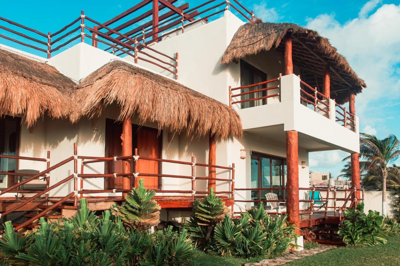 Villa With Ocean View, Pool, Restaurant And Rooftop Isla Mujeres Exteriör bild