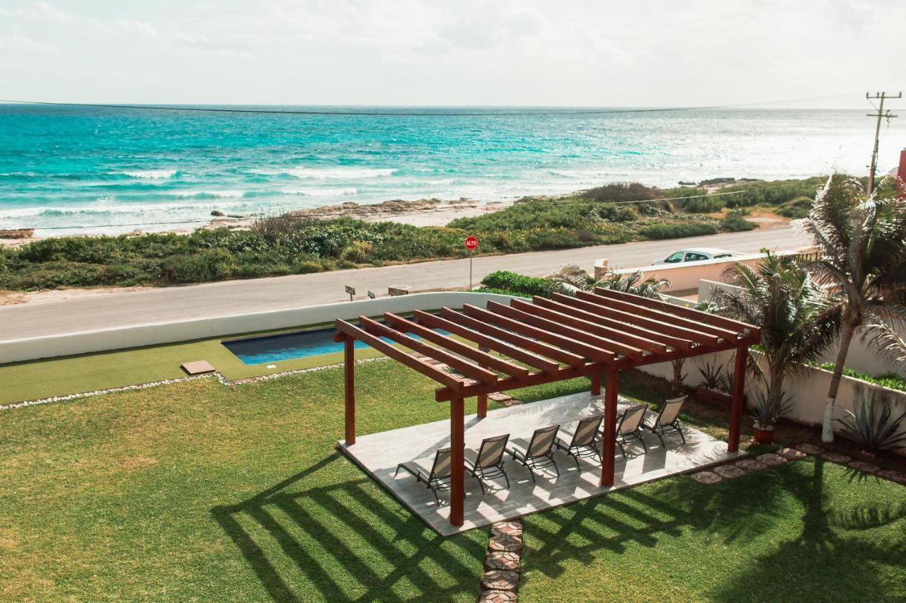 Villa With Ocean View, Pool, Restaurant And Rooftop Isla Mujeres Exteriör bild