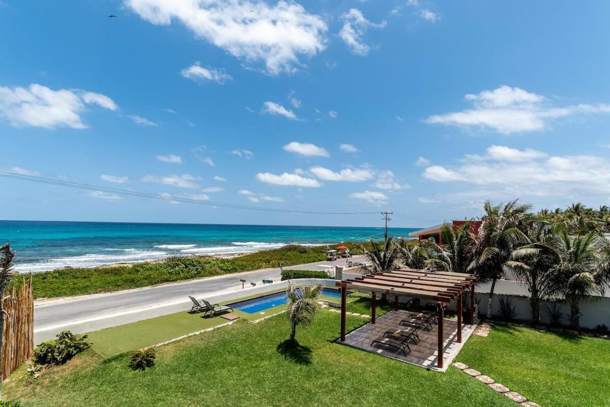 Villa With Ocean View, Pool, Restaurant And Rooftop Isla Mujeres Exteriör bild