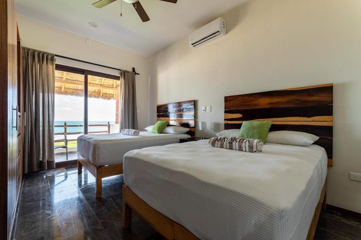 Villa With Ocean View, Pool, Restaurant And Rooftop Isla Mujeres Exteriör bild